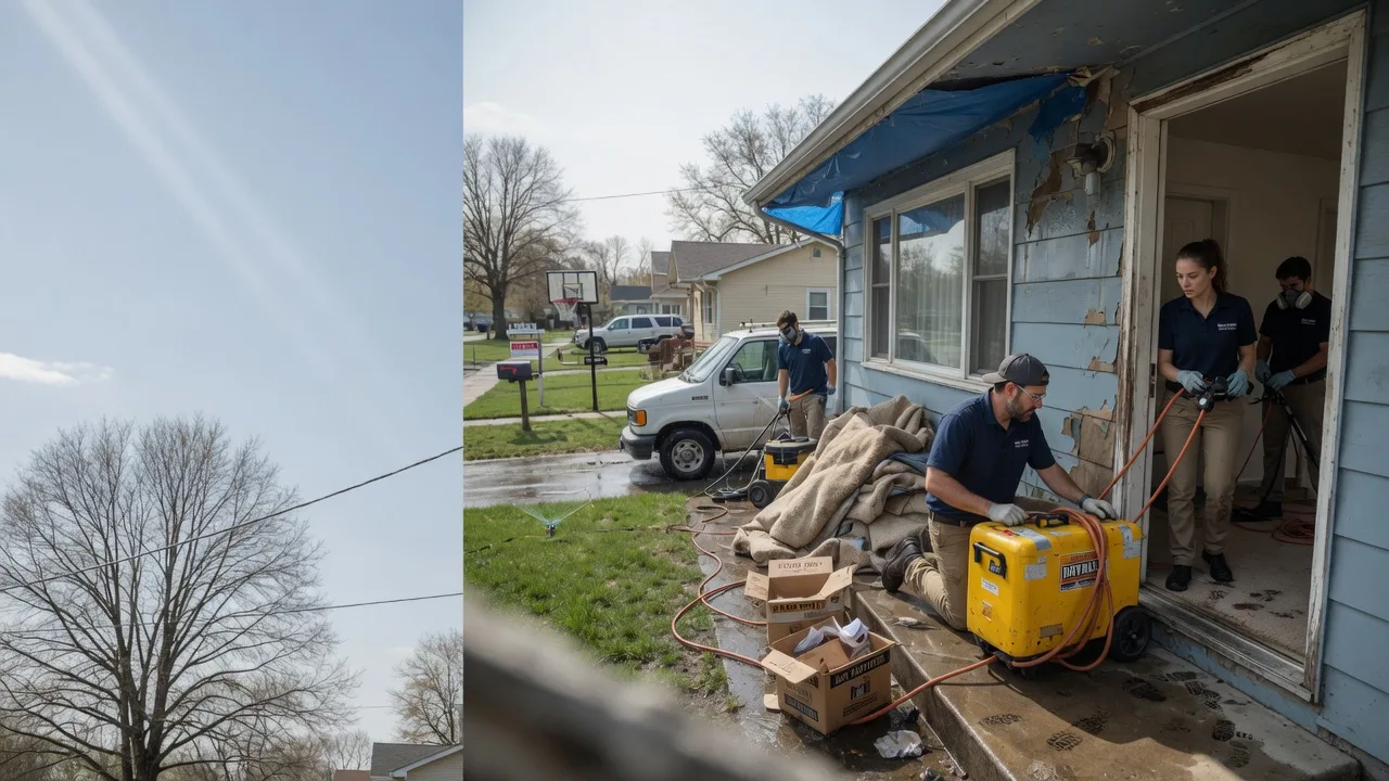 Basement Flood Cleanup in Salem, NE near me